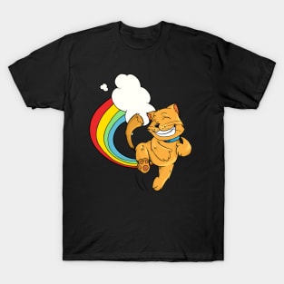 Funny LGBT Cat Rainbow Shirt T-Shirt